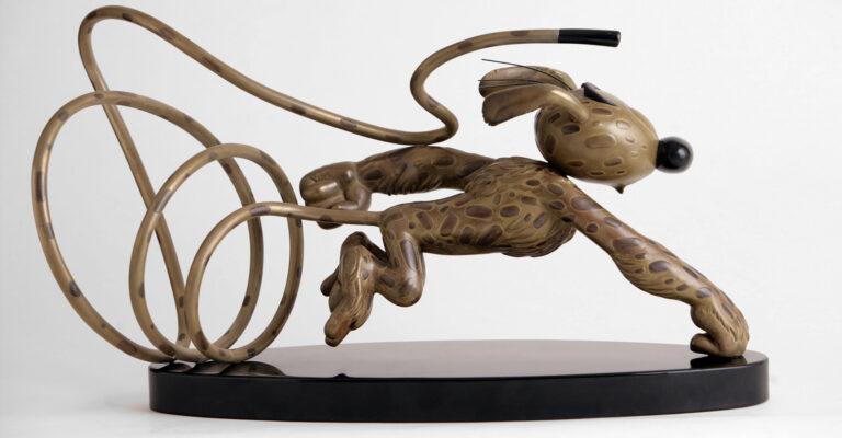 Marsupilami bronze par Boulesteix