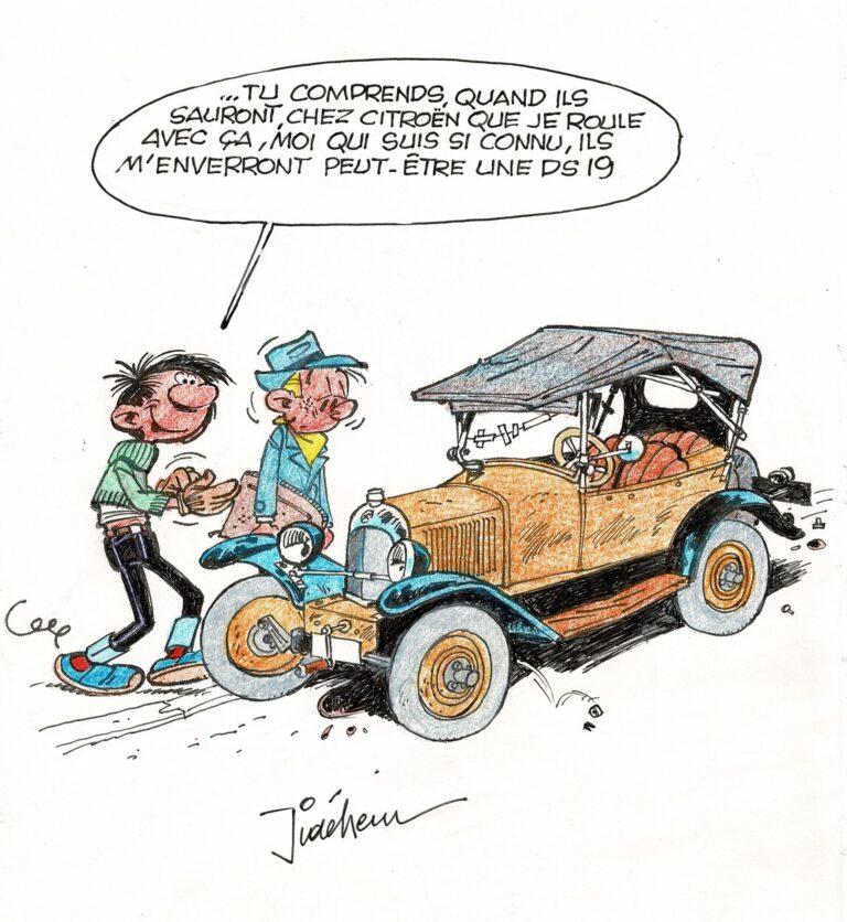 La voiture de Gaston par Jidehem