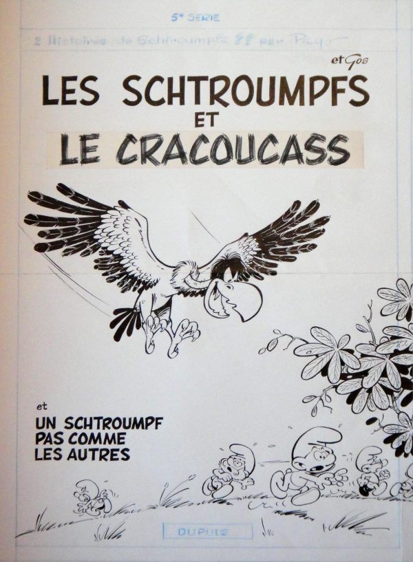 peyo-1969-les-schtroumpfs-et-le-cracoucass